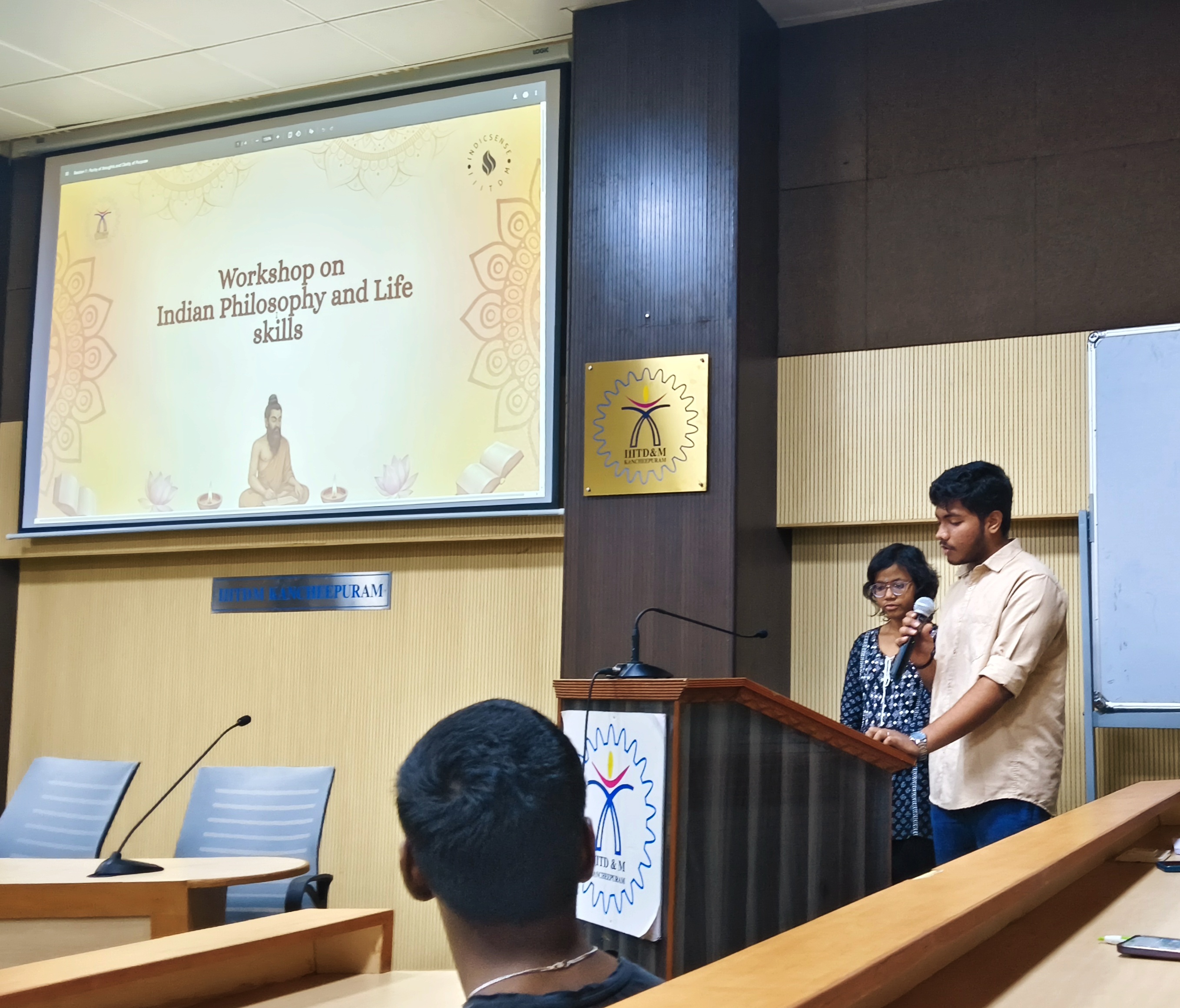 indic philosophy workshop photograph